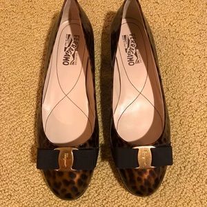 Salvatore Ferragamo Ballet Bow Flats